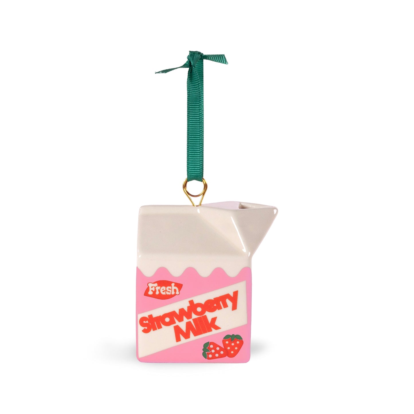 Strawberry Milk Ornament