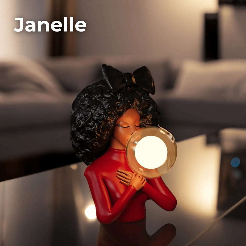 Bubble Girl Lamp - Soulful Collection