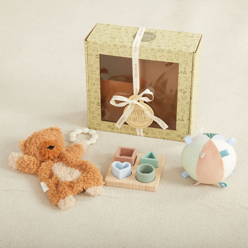 Wonder & Wise Hello Baby 6-9mo Gift Set