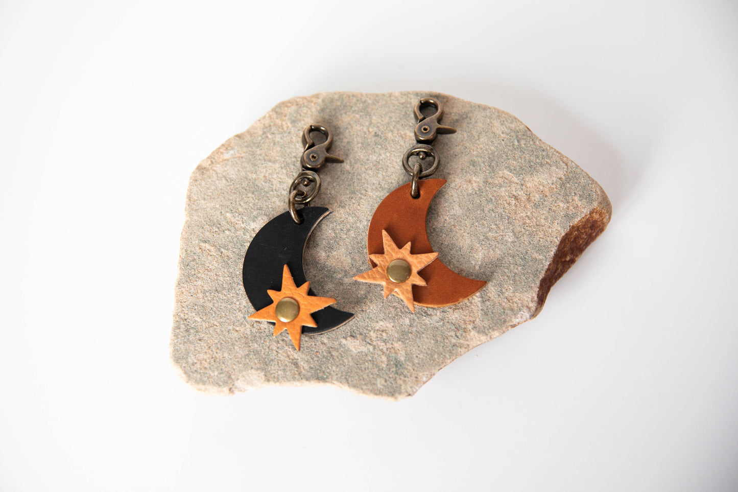 Leather Keychain - Charm