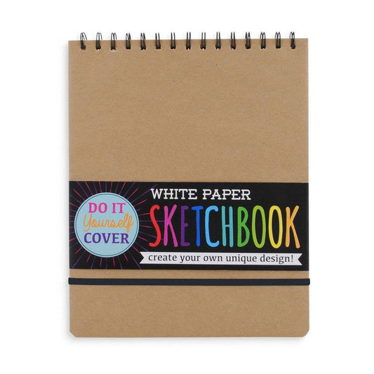 D.I.Y. Cover Sketchbook 8x10.5- White