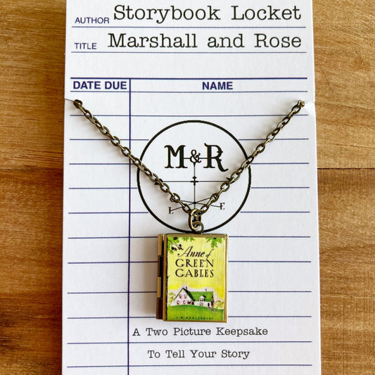 Book Locket Anne of Green Gables - Home