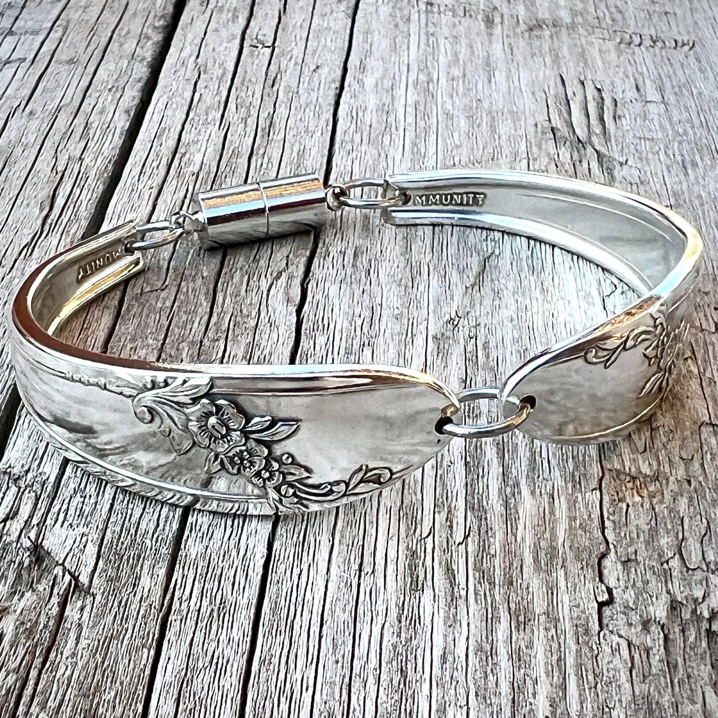 Flatware Bracelet Queen Bee Pattern