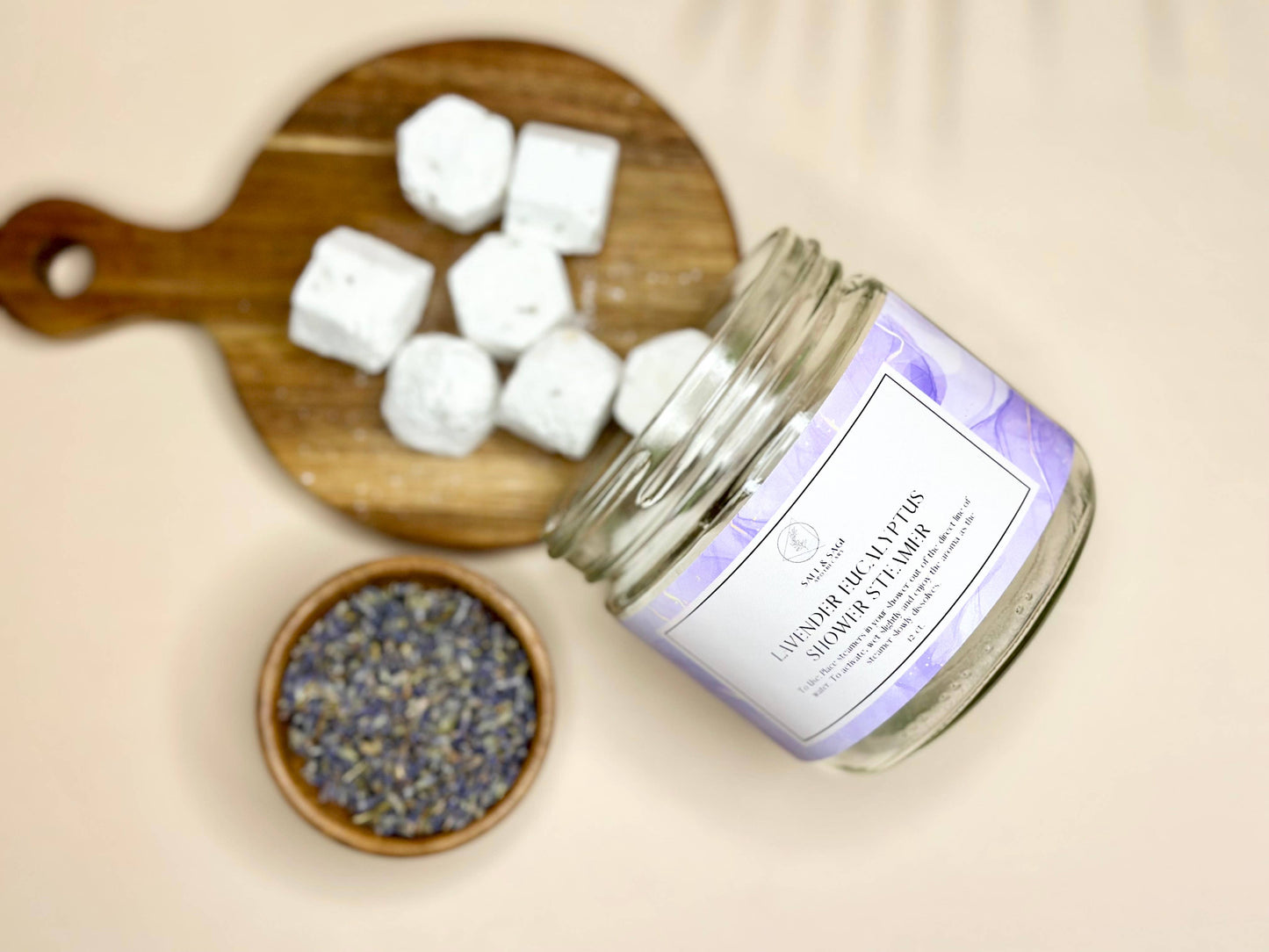 Lavender + Eucalyptus Mini Shower Steamers