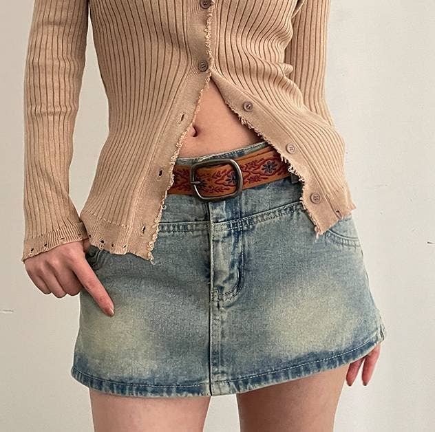 Vintage Distressed Belt