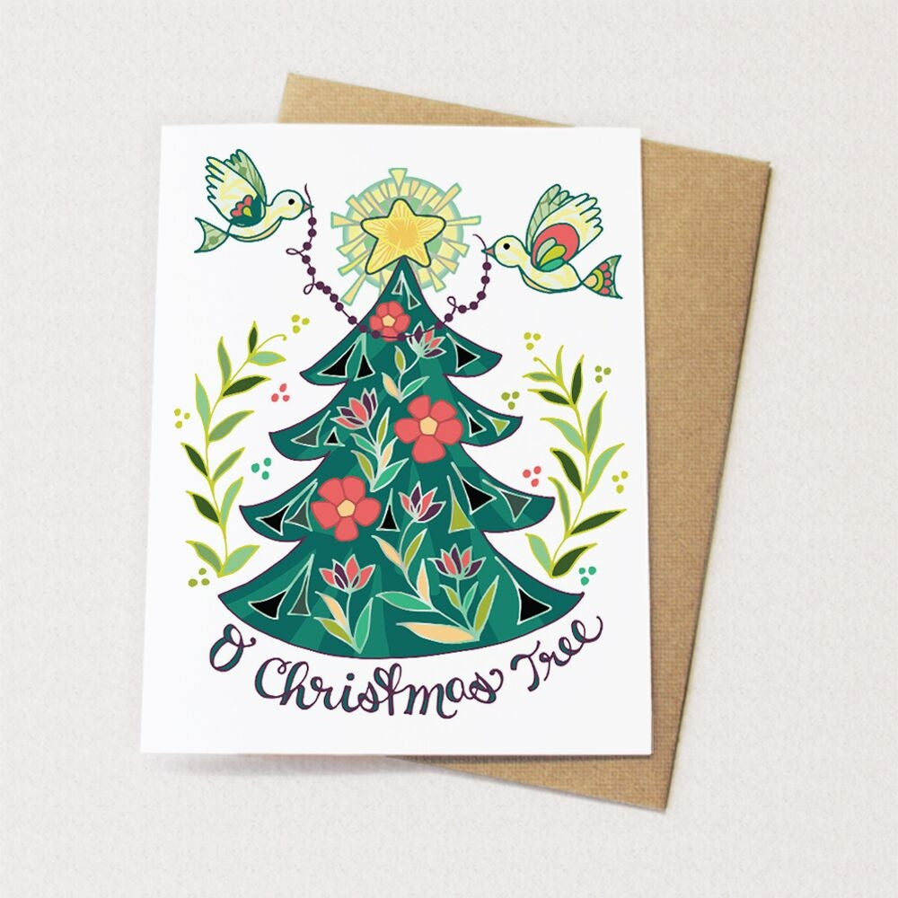 O Christmas Tree Card