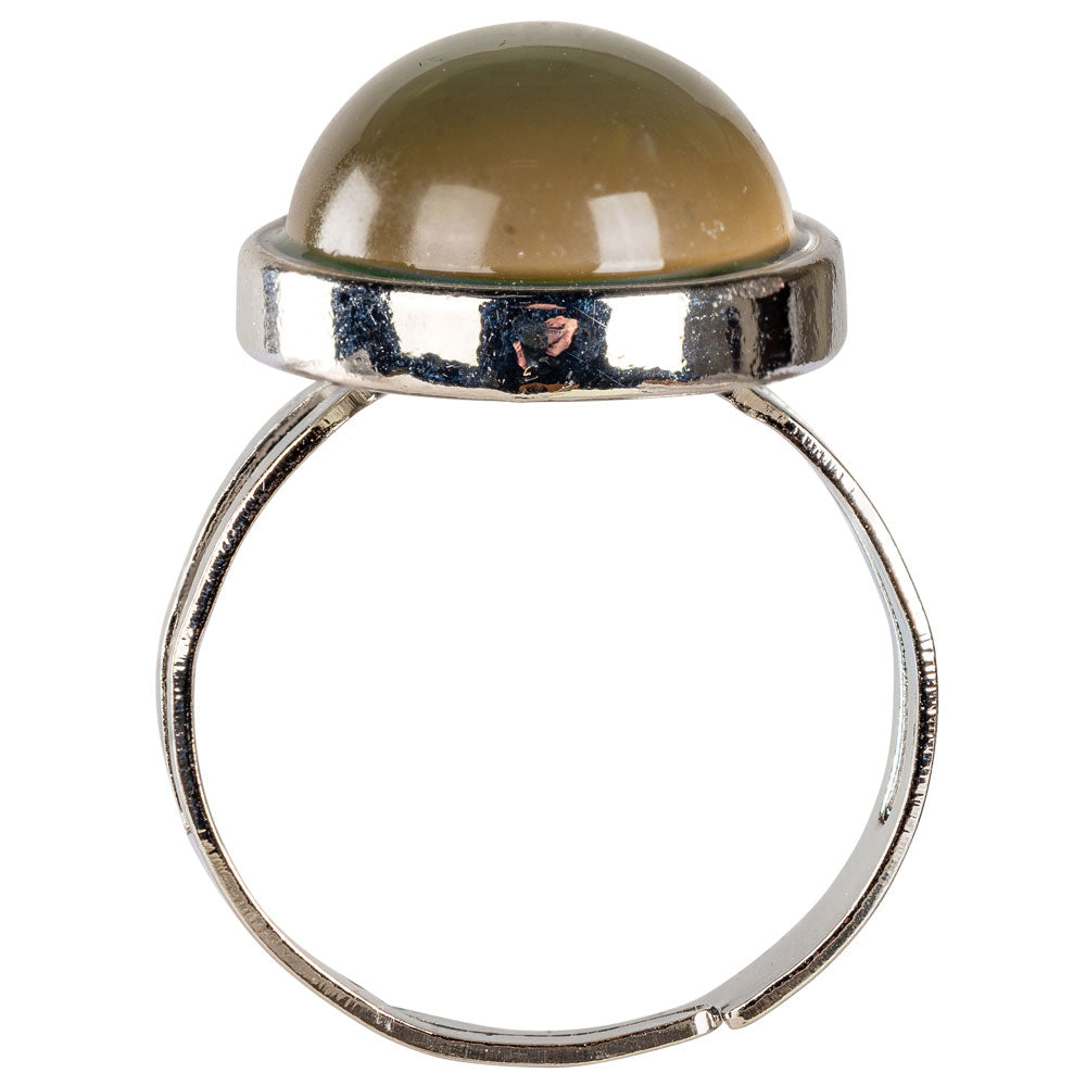 Oval Silver Mood Ring