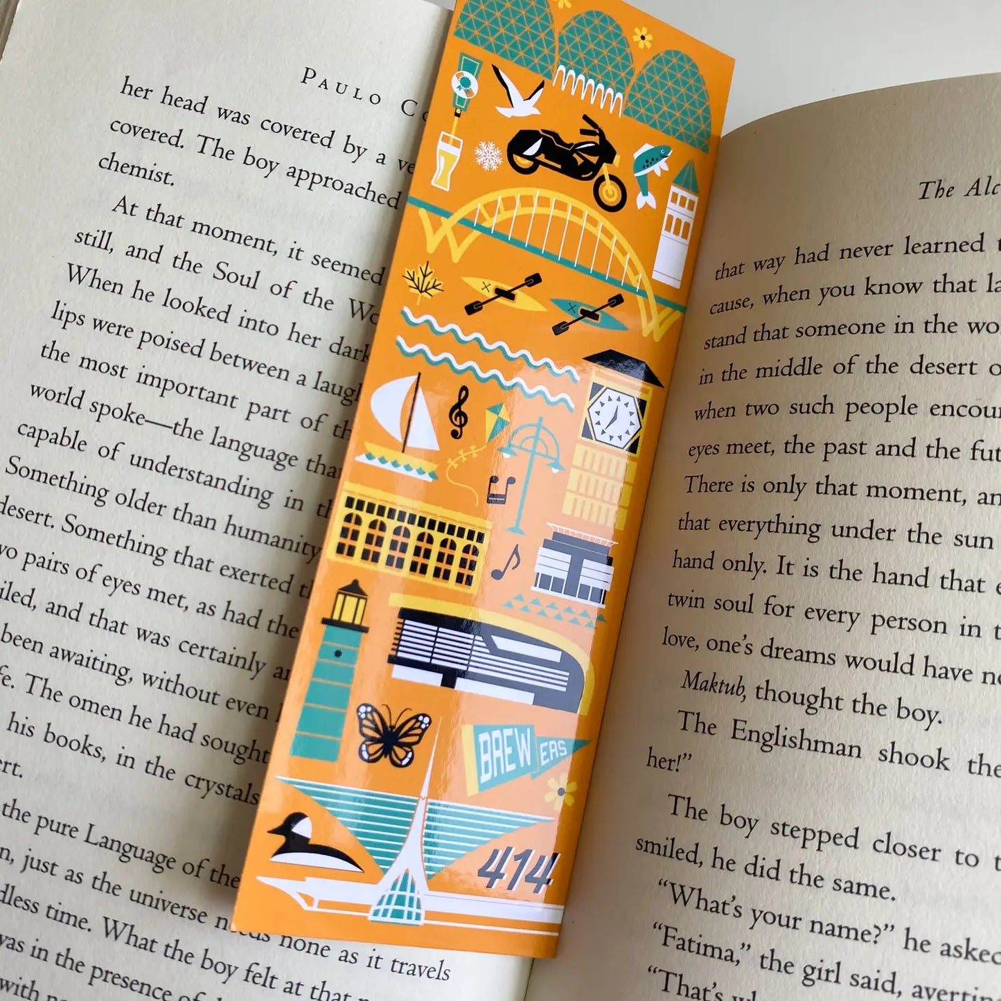 Milwaukee Icons Bookmark