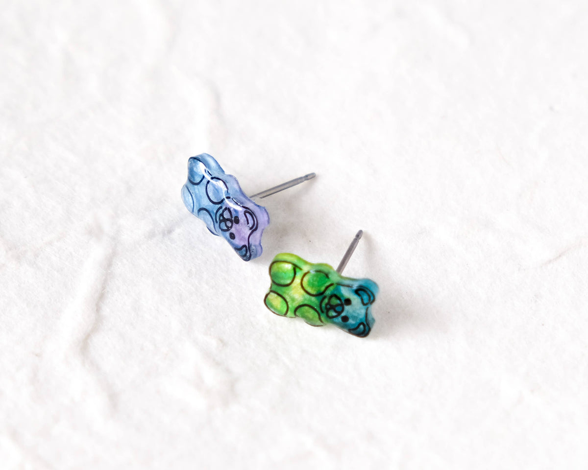 Petite Gummy Bear Stud Earrings