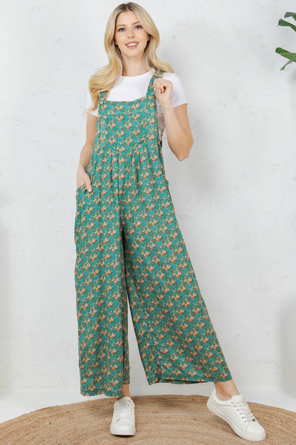 FLORAL OVERALL