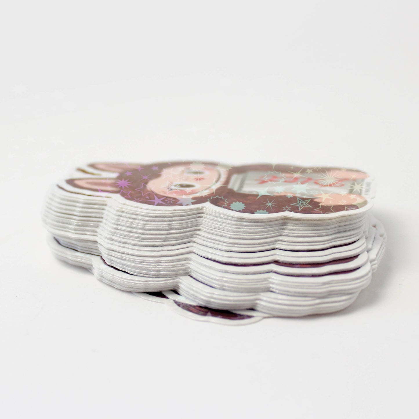 Holographic Vinyl Sticker - Labubu Monster