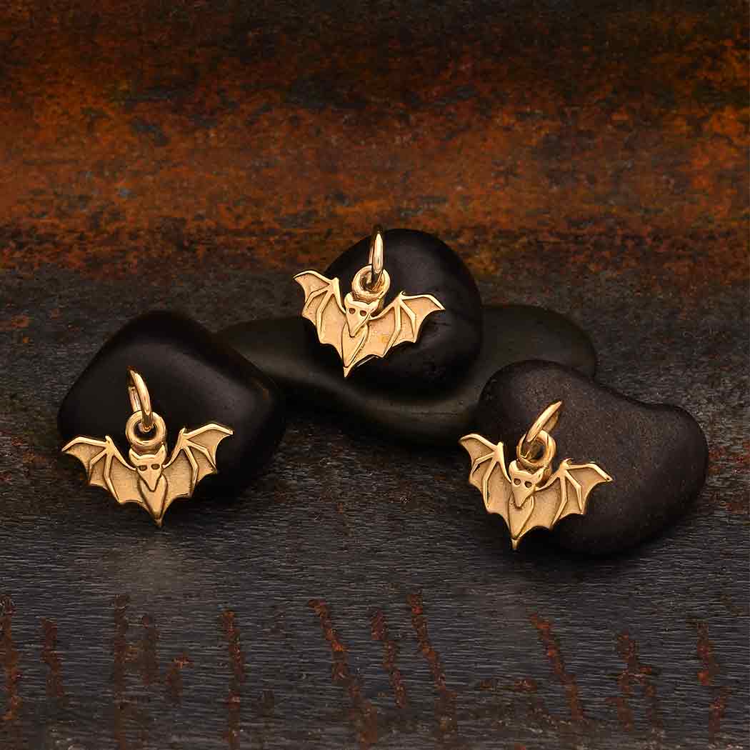 Mini Bat Charm 12x12mm