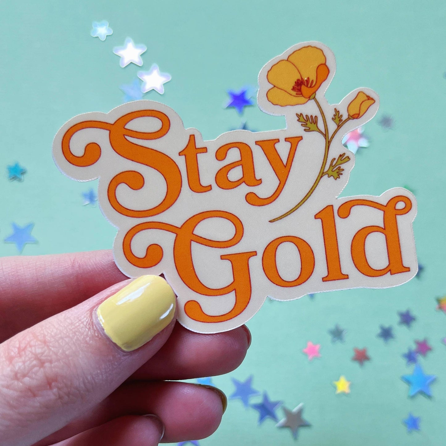 Stay Gold Sticker