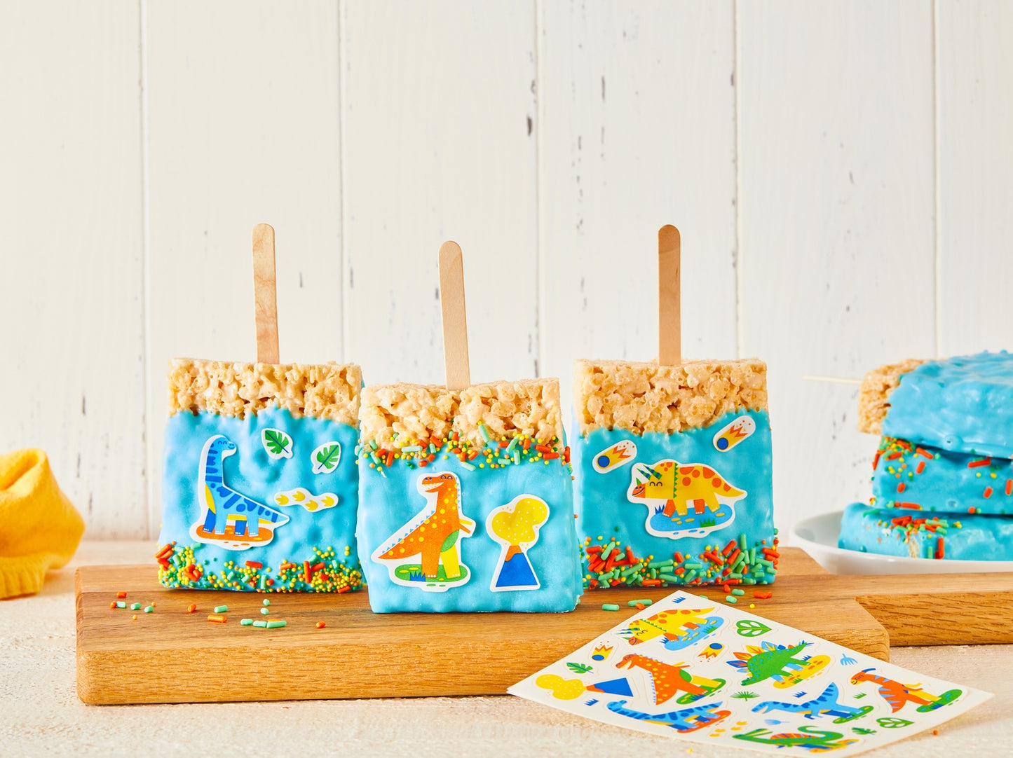 Dinosaur Edible Cookie & Cupcake Toppers