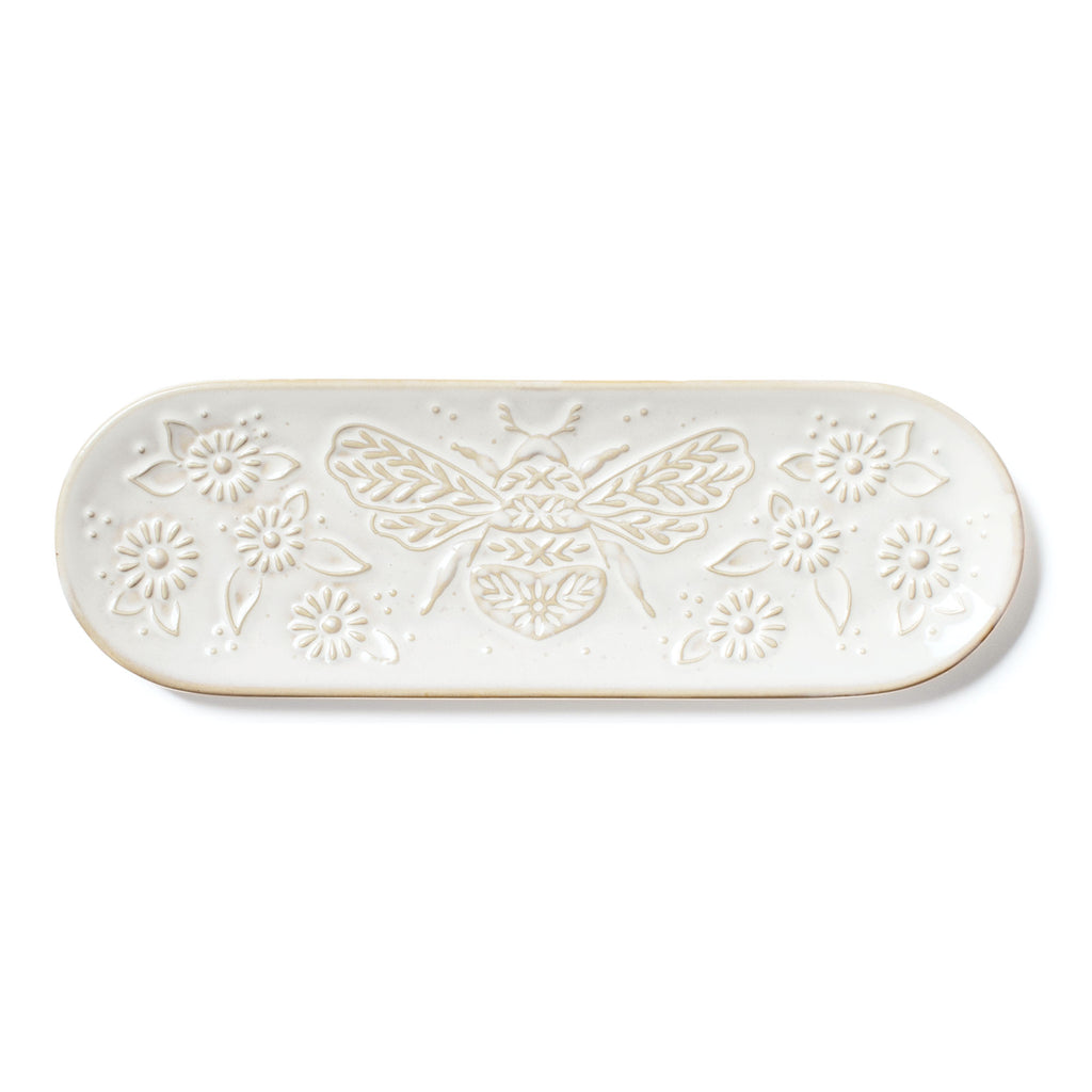 Bumble Bee Stoneware Tray