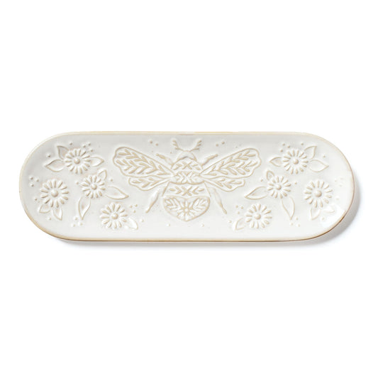 Bumble Bee Stoneware Tray