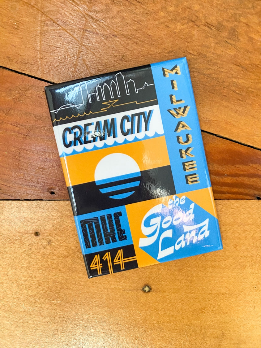 Milwaukee Cream City Souvenir Magnet