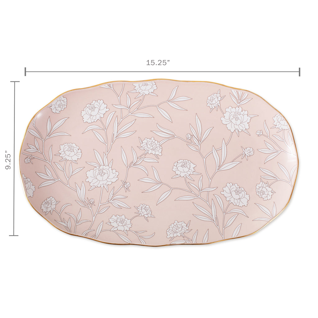 Peony Serving Platter