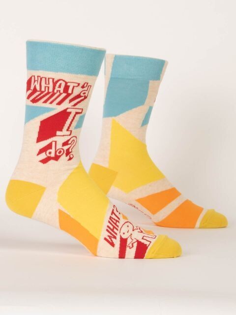 What'd I Do? Men's Crew Socks