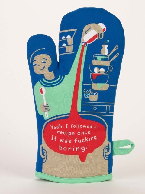 I Followed A Recipe Oven Mitt