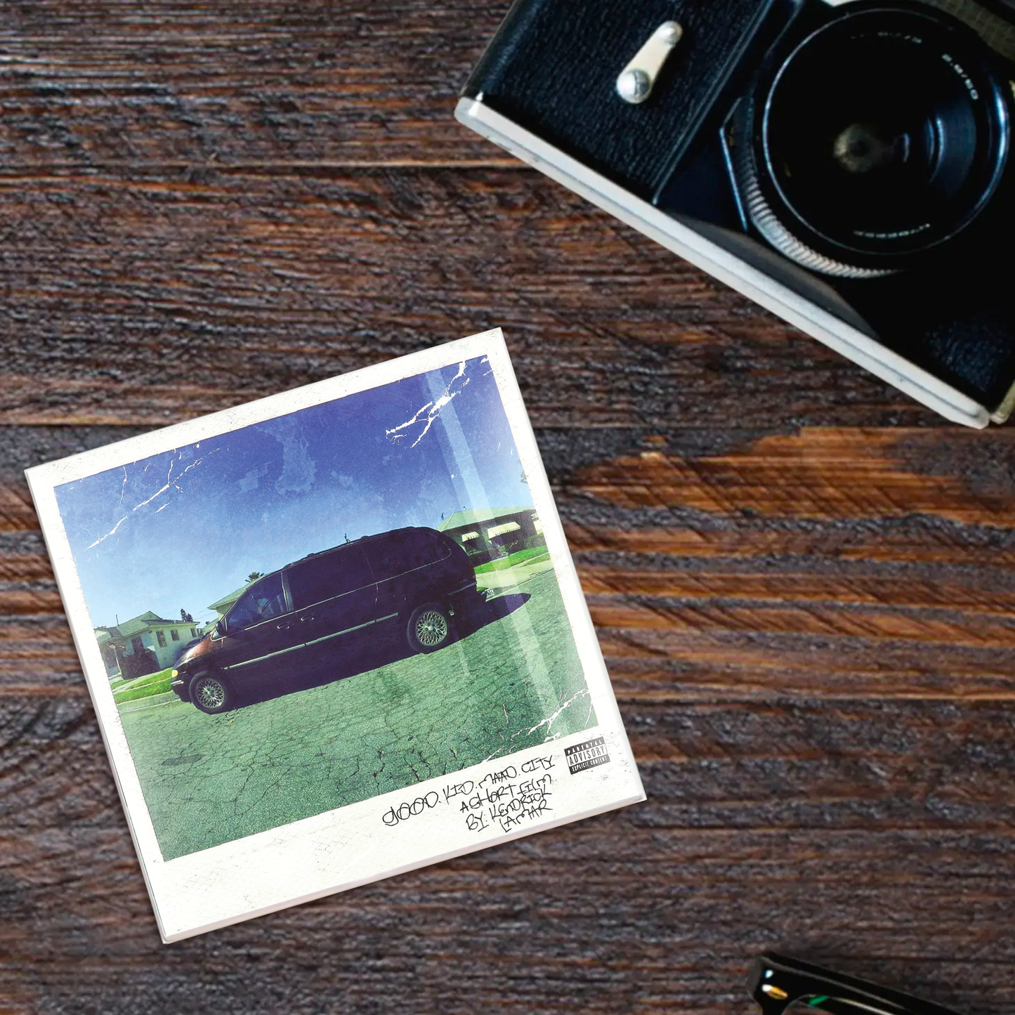 Kendrick Lamar Good Kid, M.A.A.D City Album Coaster