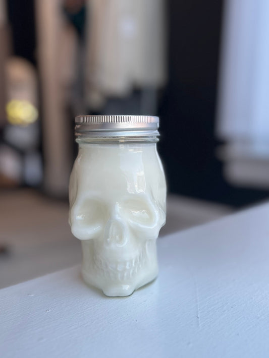 Skull Jar Soy Candle