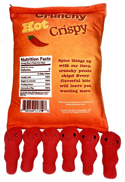 Red Hot Crisps Plushies in a Plushie!