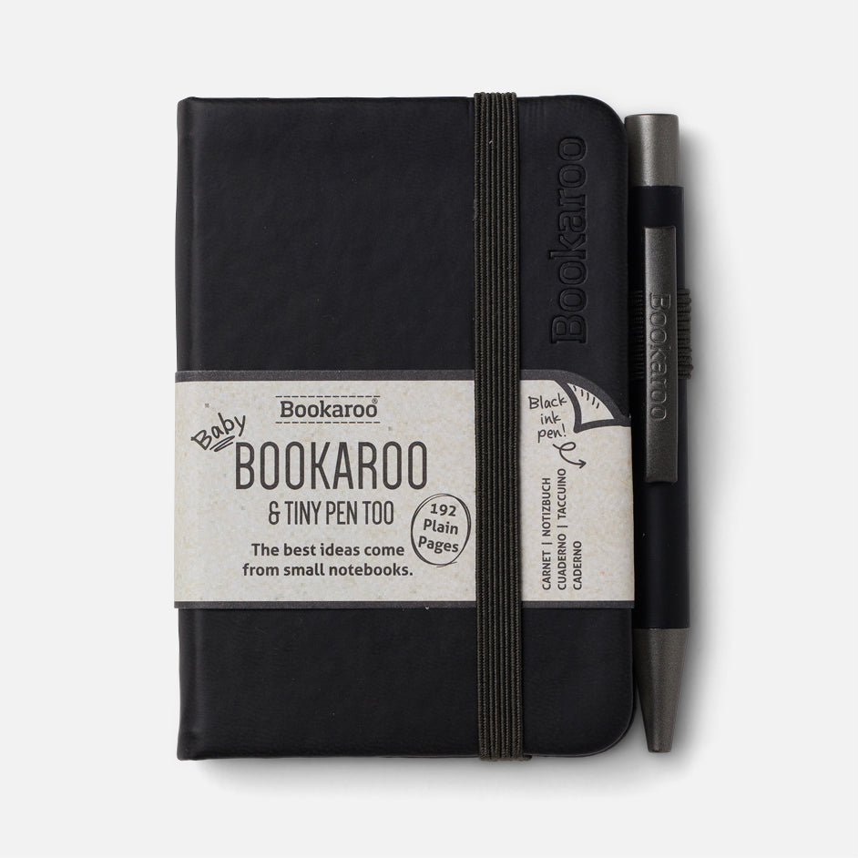 Baby Bookaroo Notebook (A7) Black
