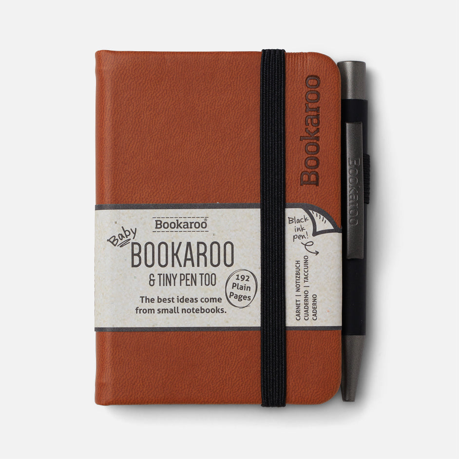 Baby Bookaroo Notebook (A7) Brown