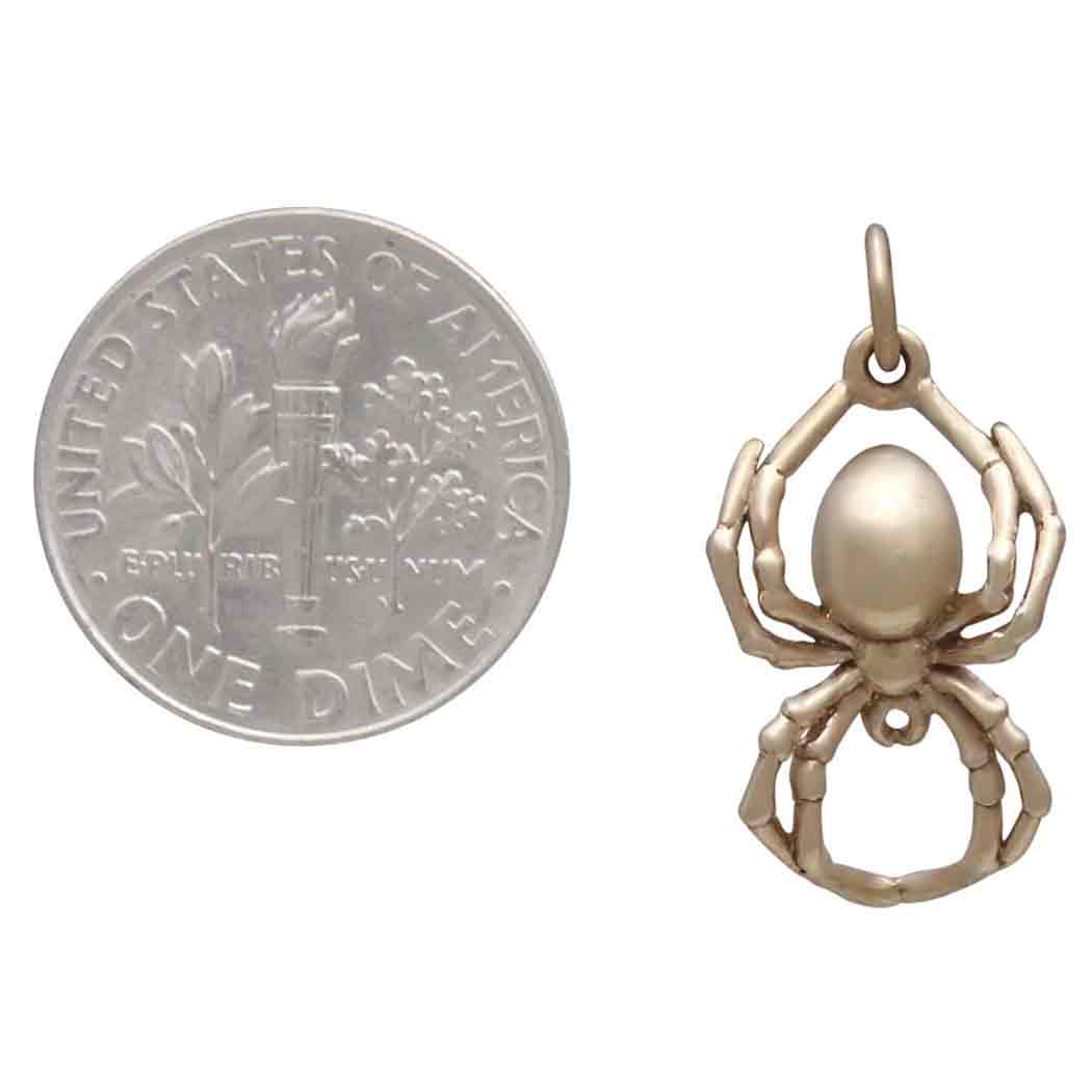 Spider Charm 24x12mm
