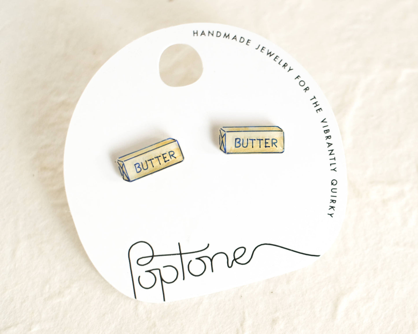 Stick of Butter Earrings
