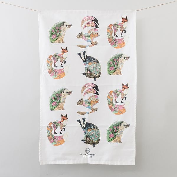 Woodland Tea Towel