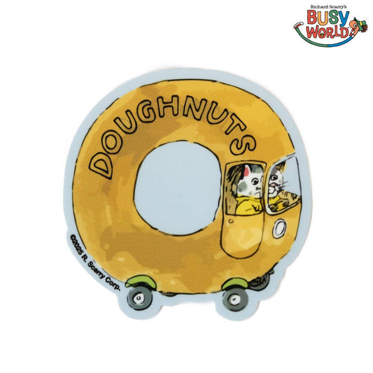 Richard Scarry® - Doughnut Car Sticker