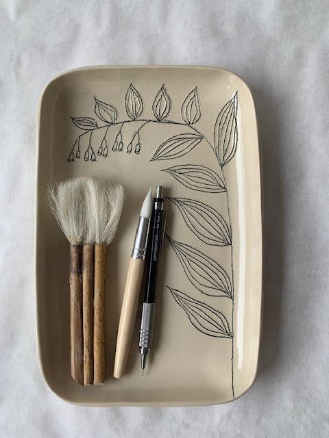 Tray (Rounded): Soloman's Seal
