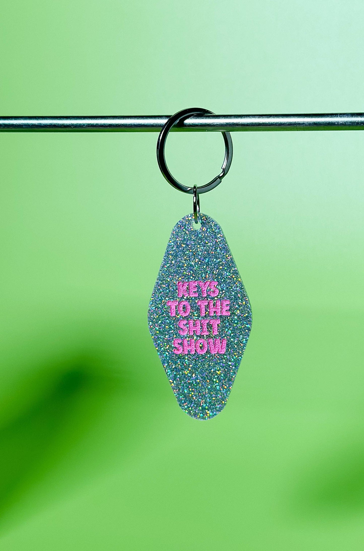 Keys to the Shit Show Keychain - Funny - Cheeky - Adult - Sassy - Unfiltered - Sarcastic - Relatable - Snarky