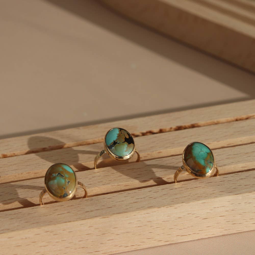 Turquoise Nomad Ring