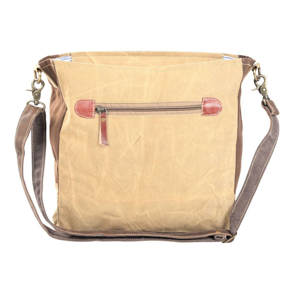 Bee Zippered Crossbody Bag