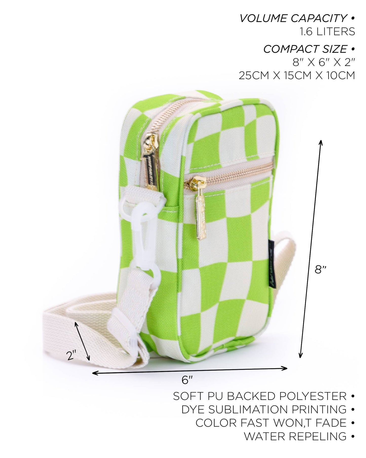 Groovy Green Mini Brick Bag