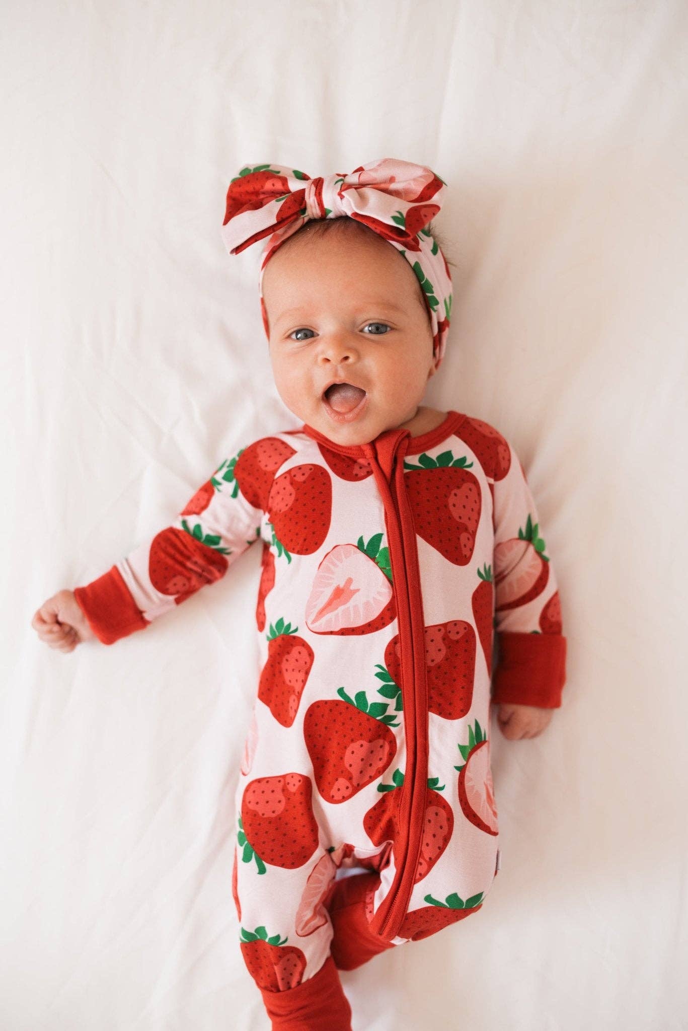 Berry Sweet Strawberry Romper