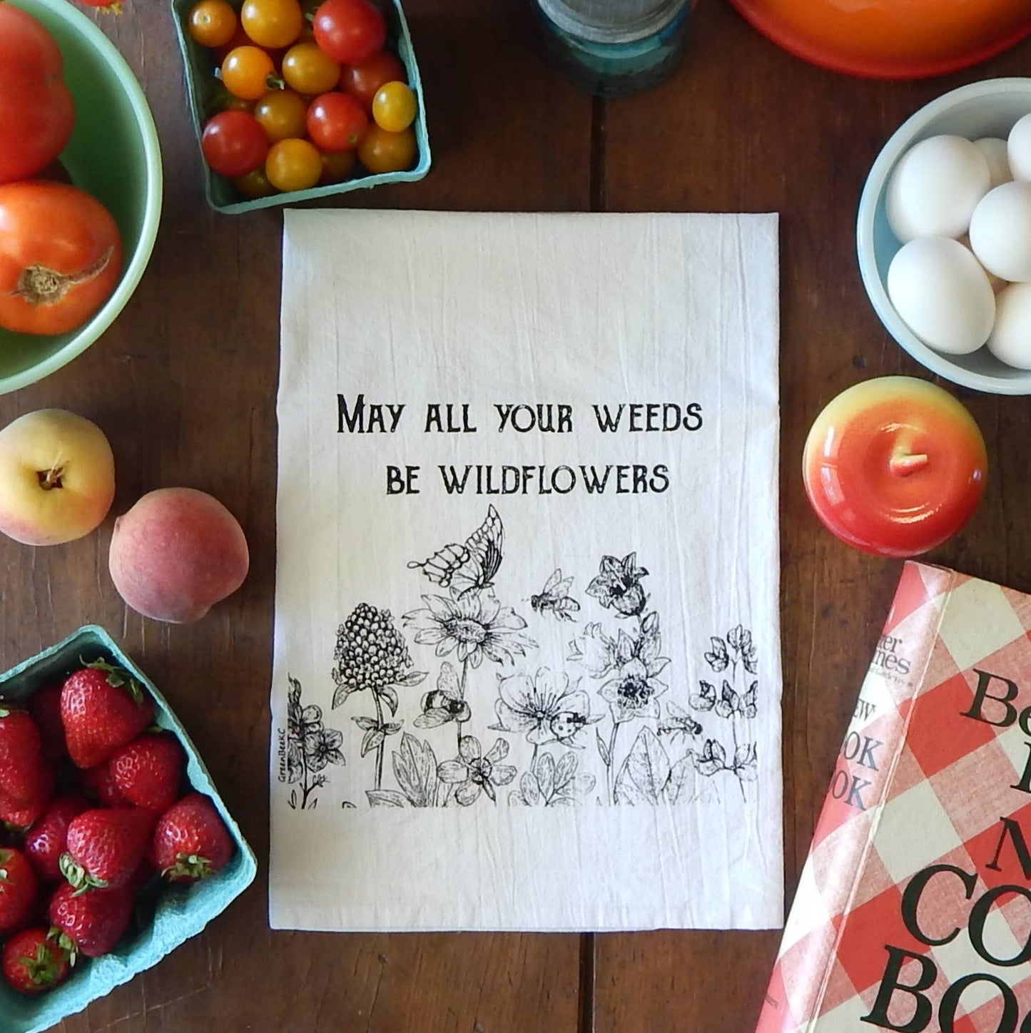 Weeds To Wildflowers Towel