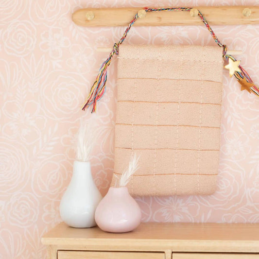 Dollhouse Wall Organizer/Advent Calendar Pink
