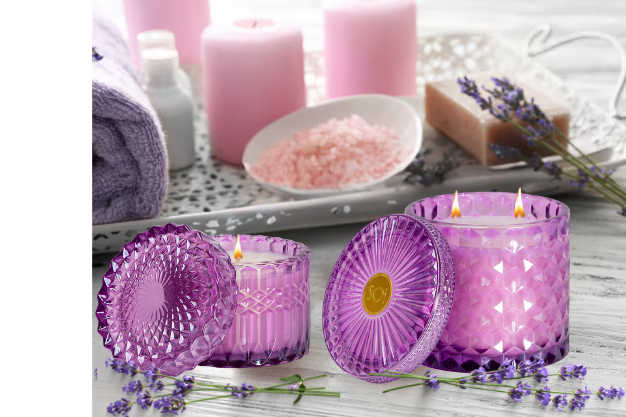 Spa Holiday 8oz Petite Shimmer Candle