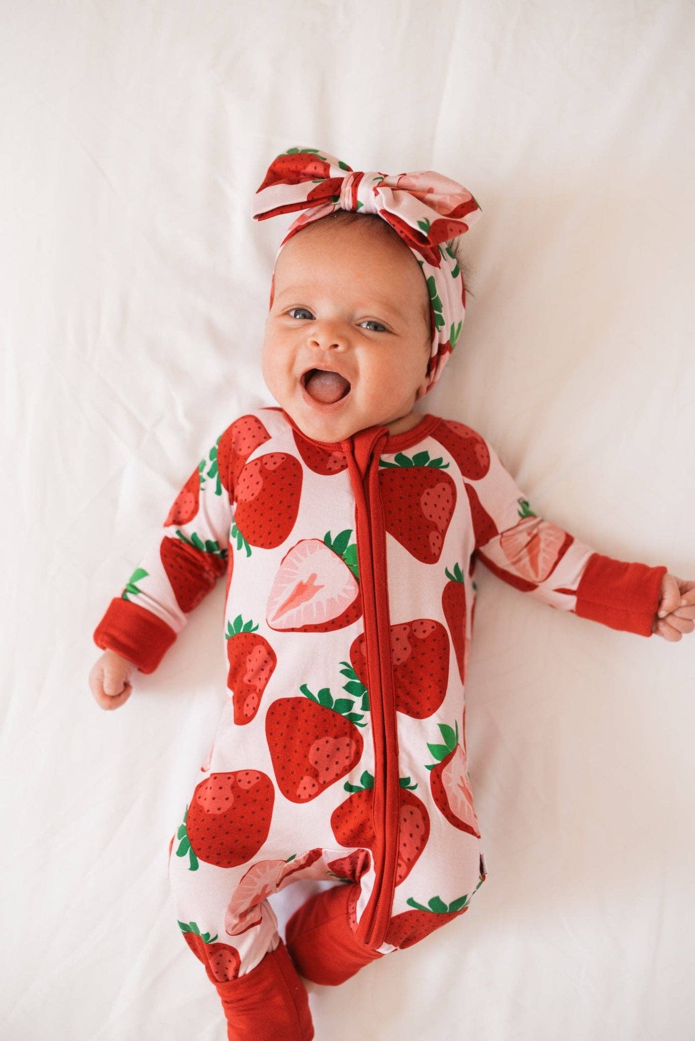 Berry Sweet Strawberry Romper