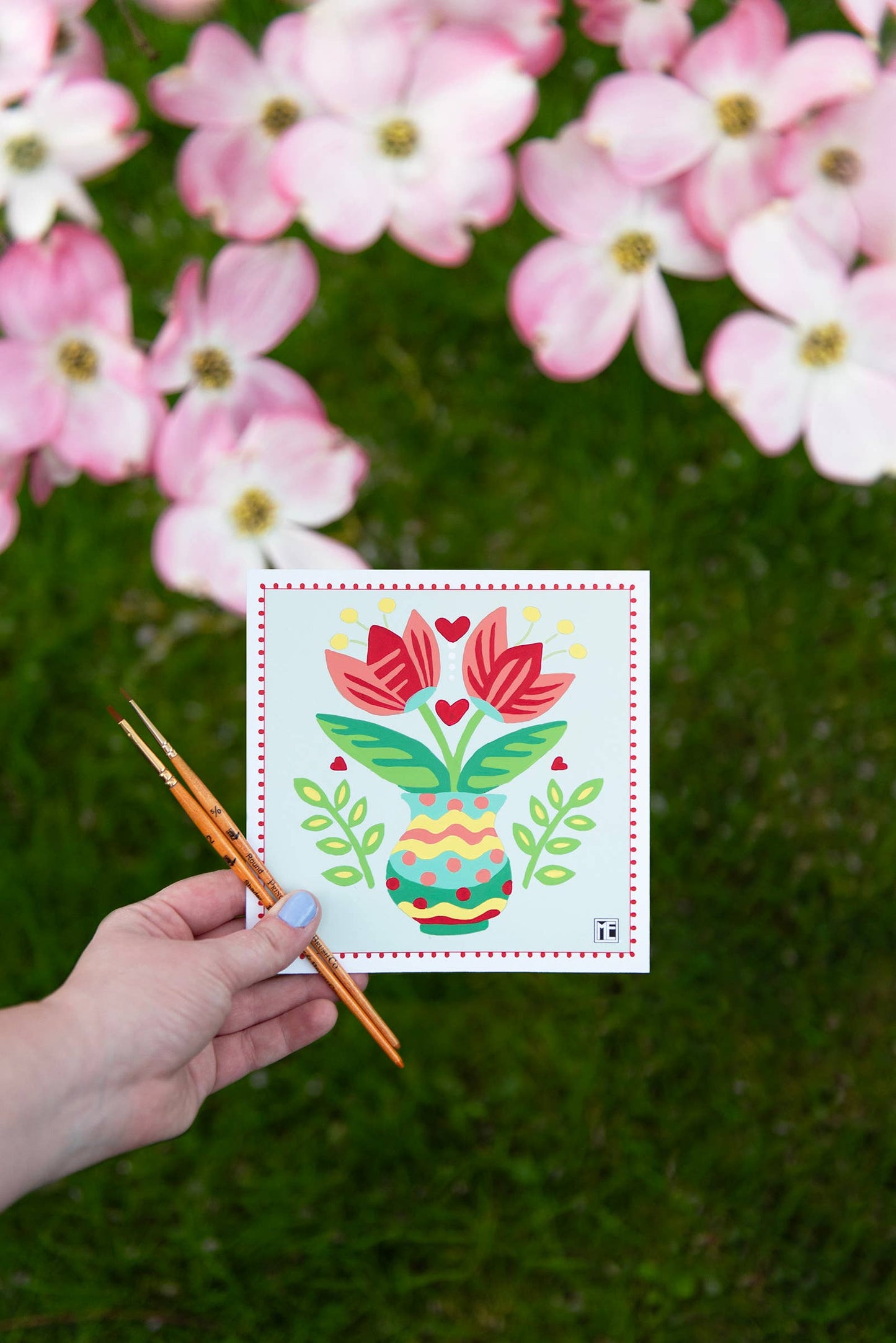 Breit Buds Mary Engelbreit MINI Paint-by-Number Kit