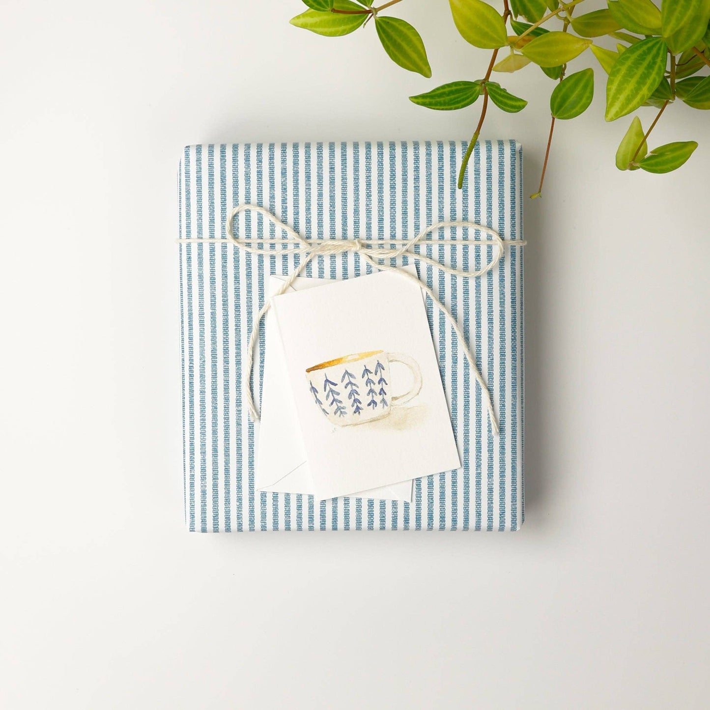Vine mug mini notecard