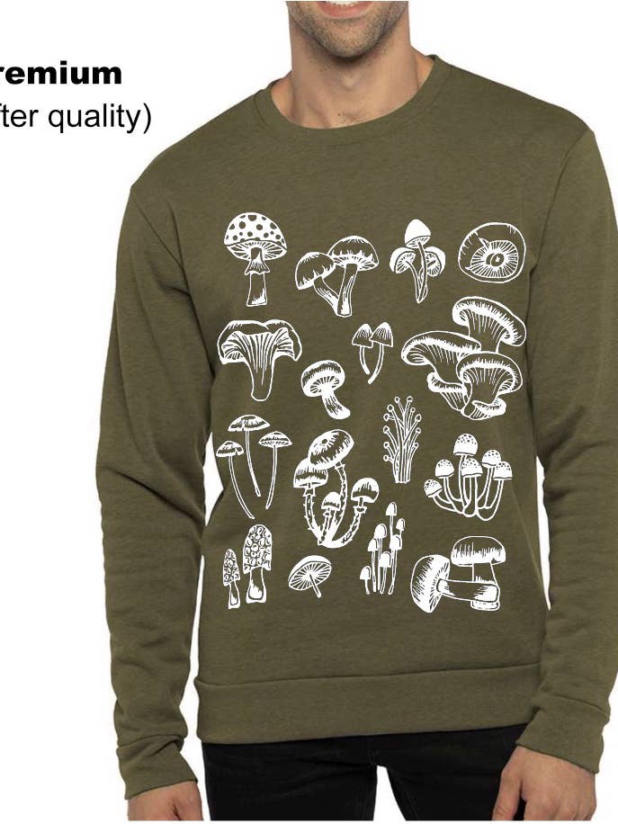 Unisex Mushroom Sweatshirt