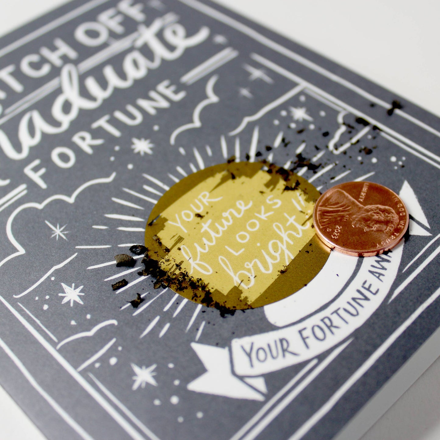 Scratch-off Fortune Card - Graduation