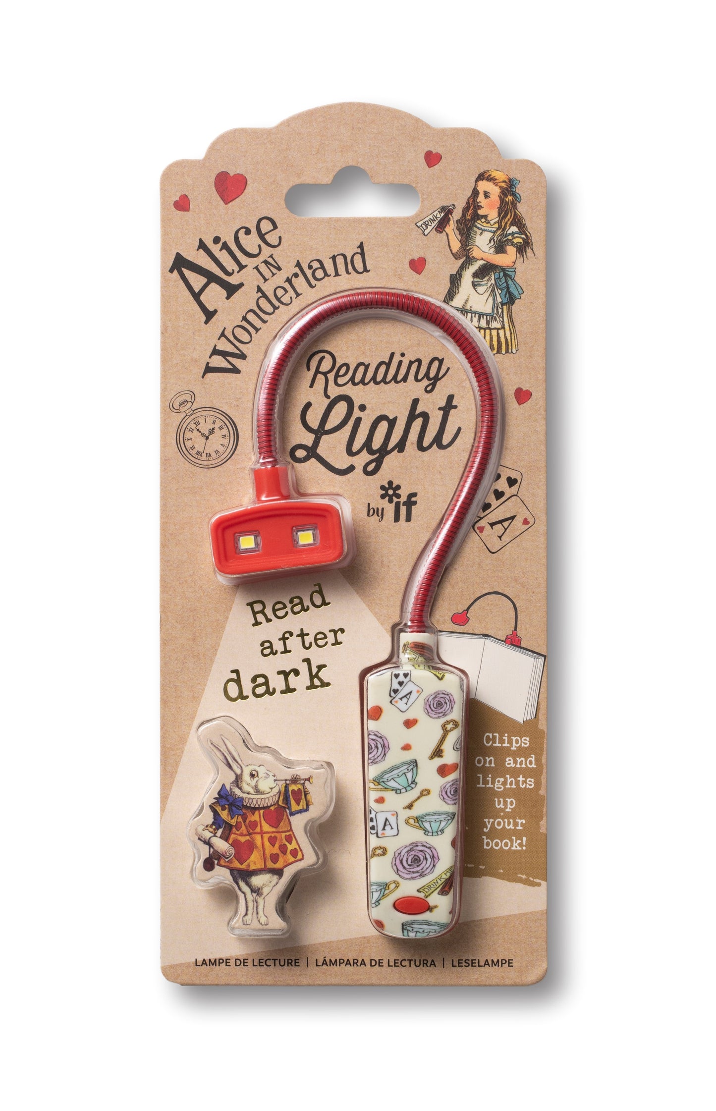 Book Lover's Reading Light - Alice