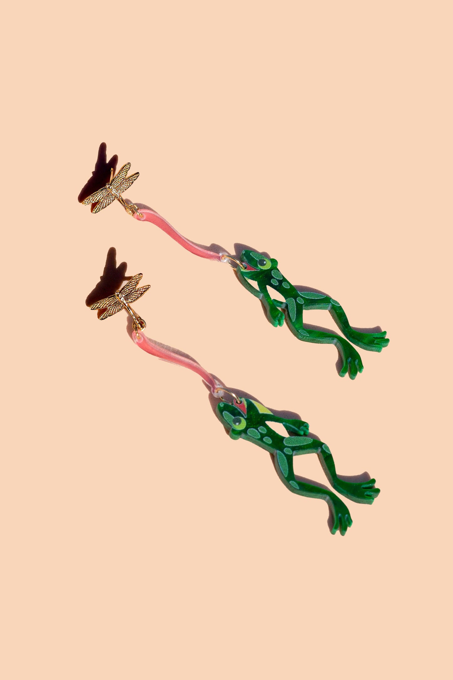 Leap Frog Earrings