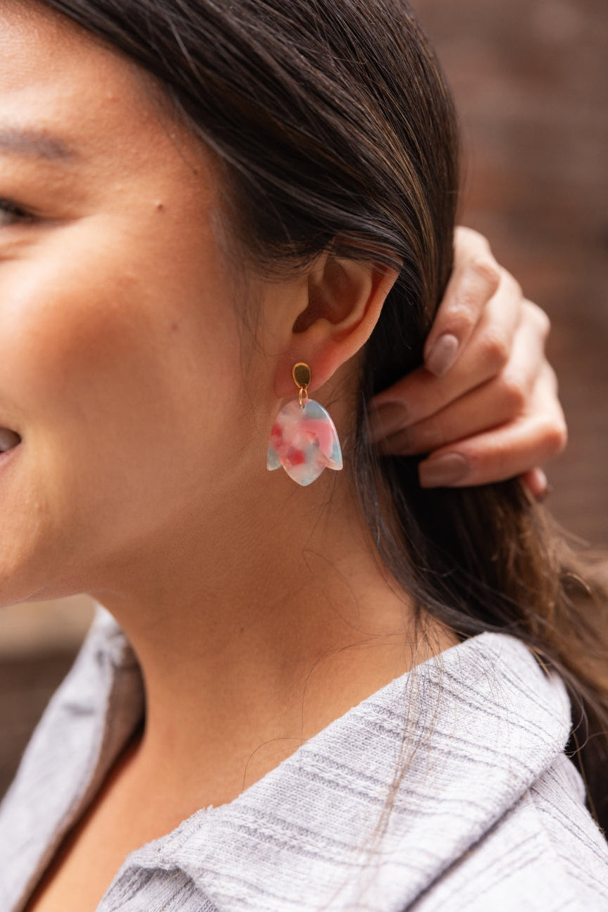 Lotus Earrings - Secret Garden
